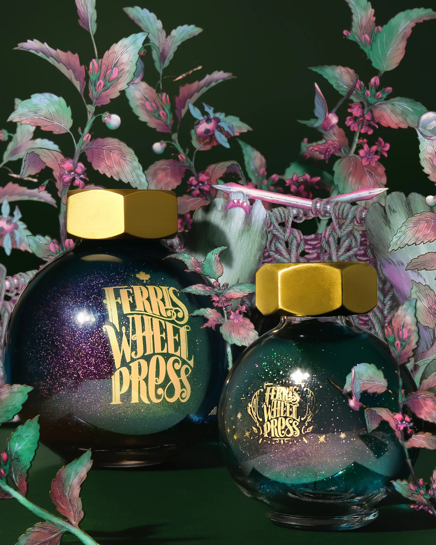 FerriTales™ Ferris Wheel Press | The Wild Swans | Knitted Nettle 20ml - Image 6