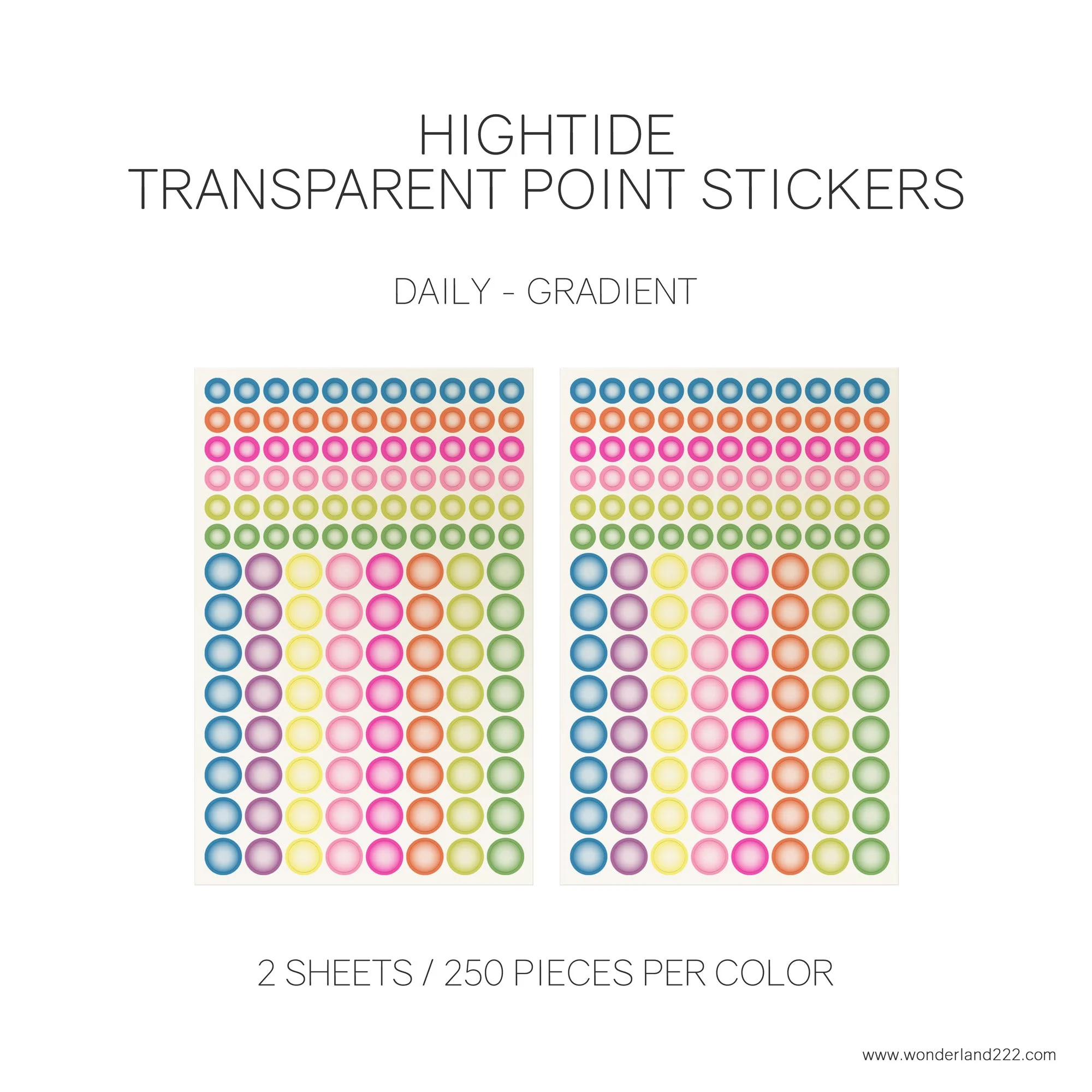 HighTide Dot Stickers - Image 3