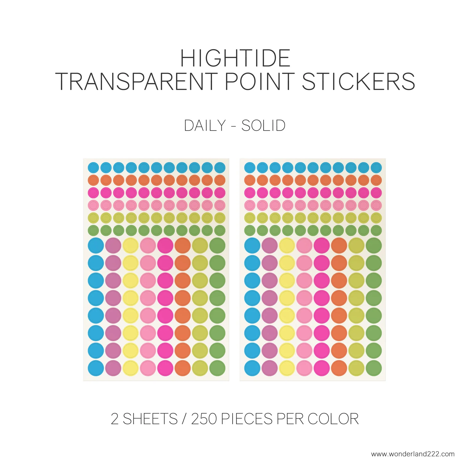 HighTide Dot Stickers - Image 4