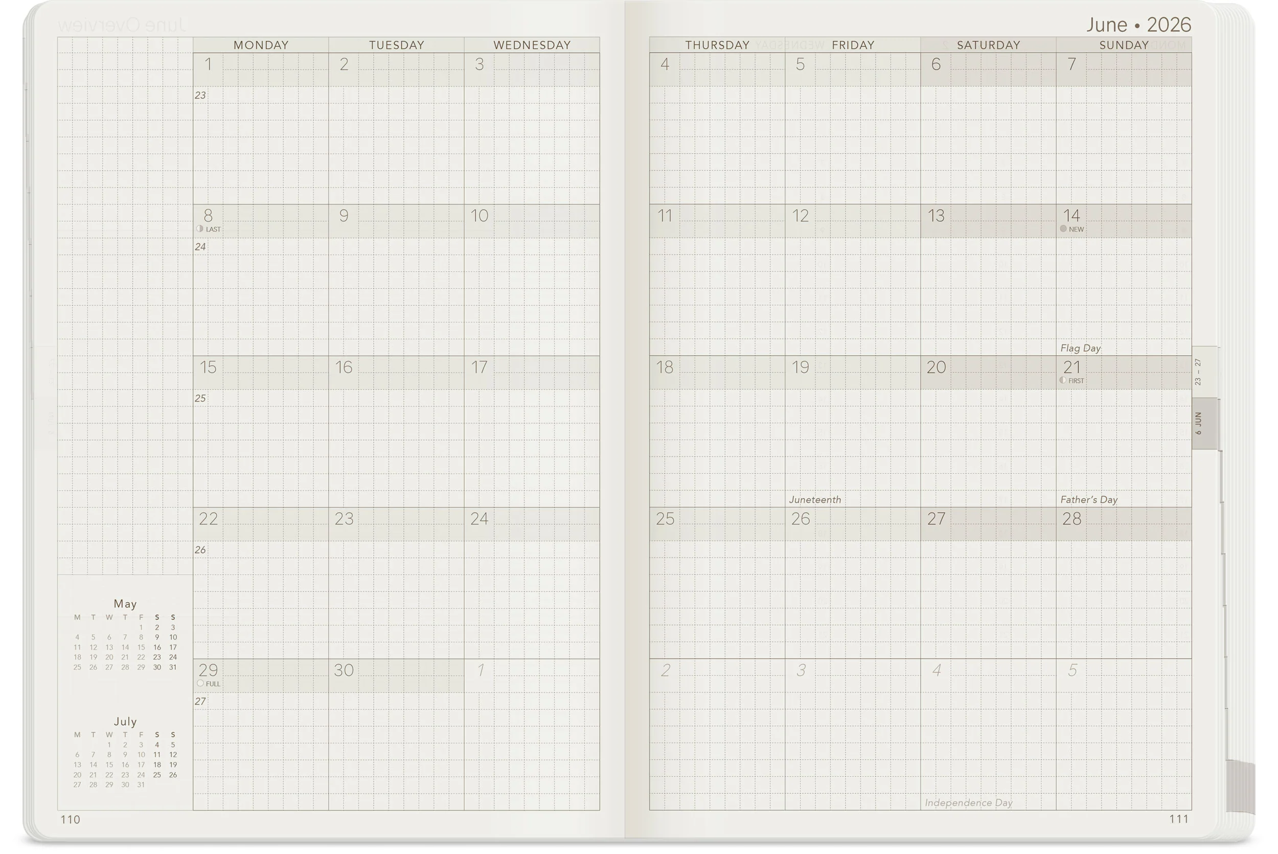 2026 A5 Weekly Planner | All-in-One | Stacked Weekends - Image 10