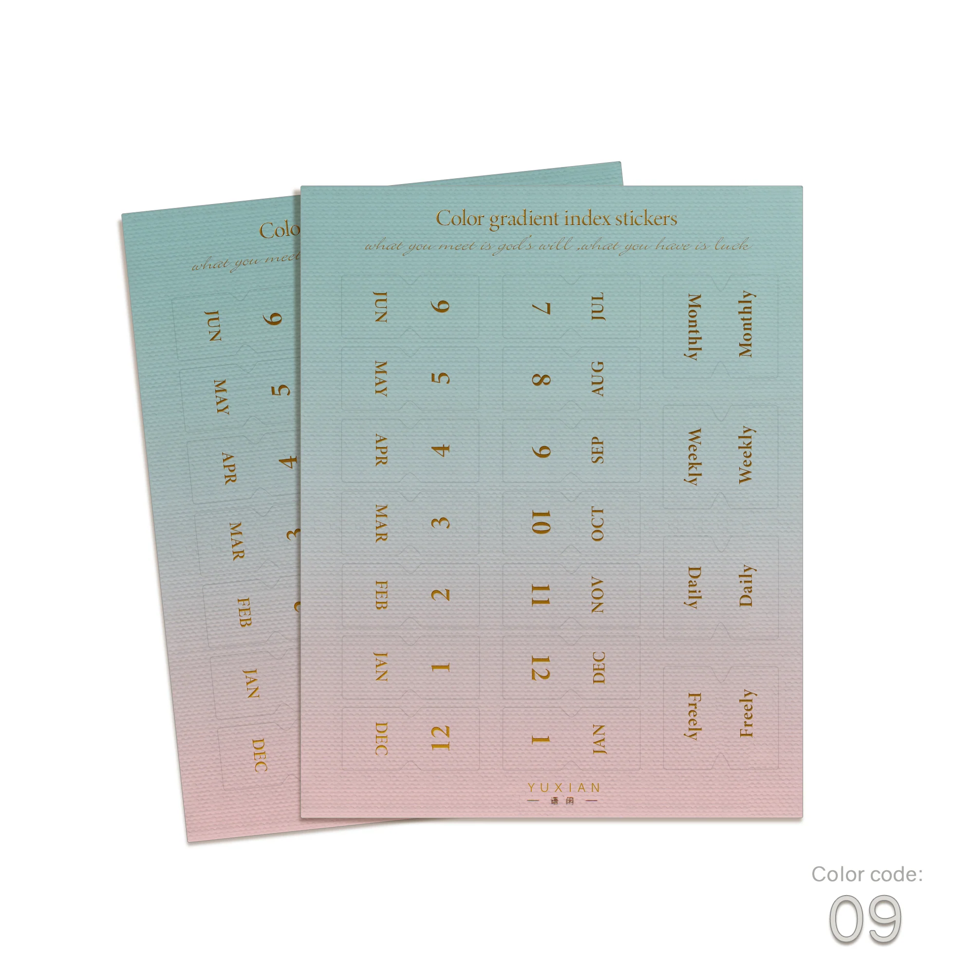 Monthly Index Tabs - Image 11