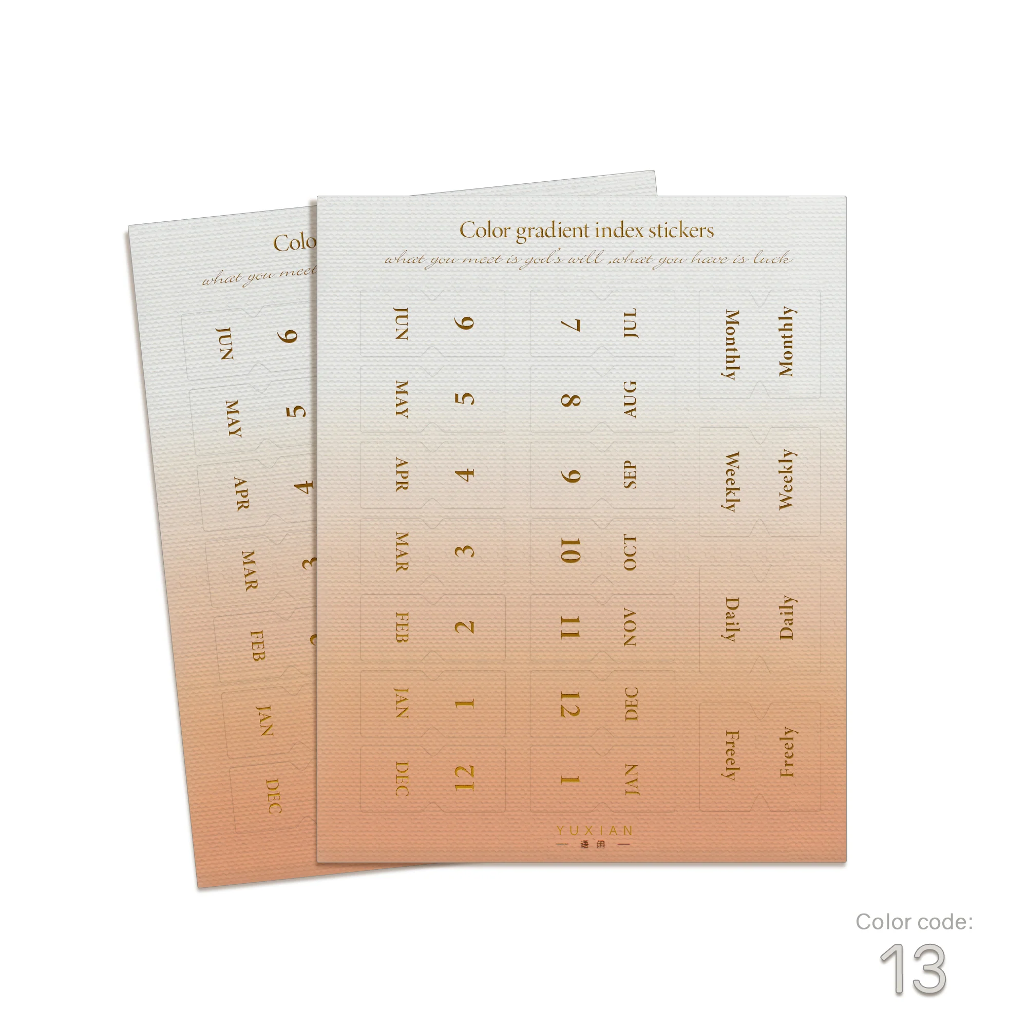 Monthly Index Tabs - Image 15