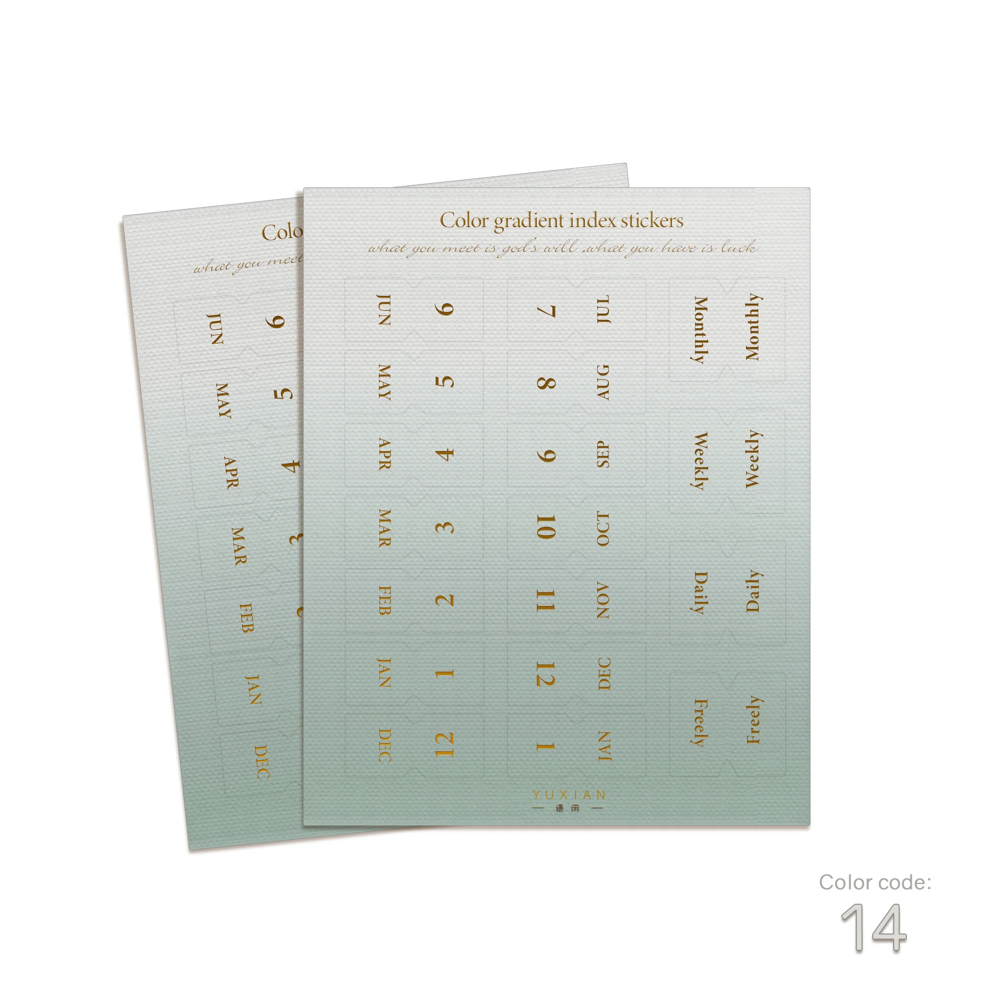 Monthly Index Tabs - Image 16