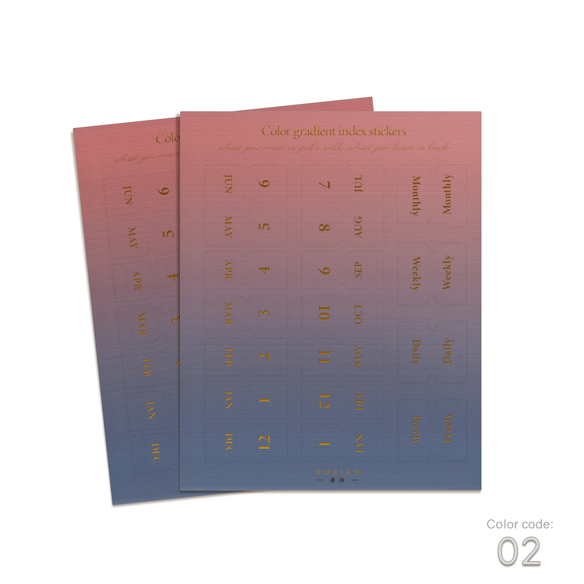 Monthly Index Tabs - Image 4