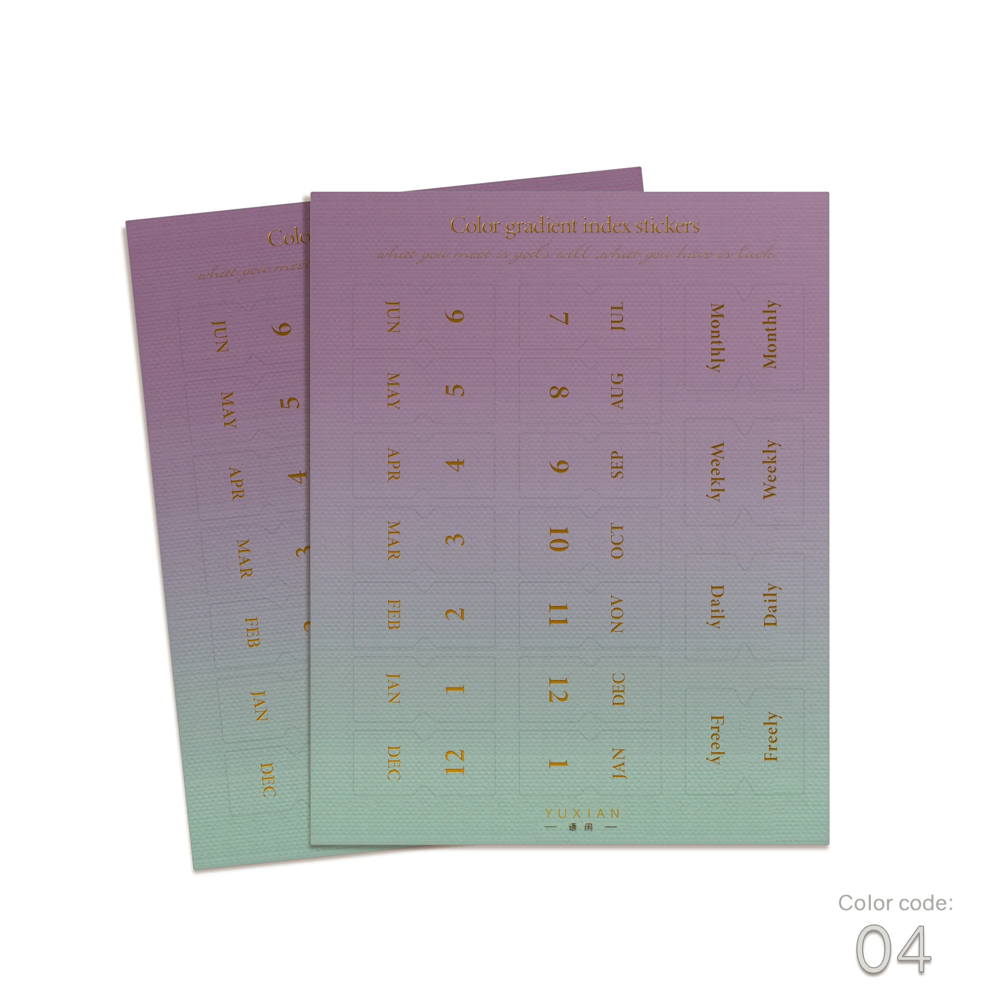 Monthly Index Tabs - Image 6