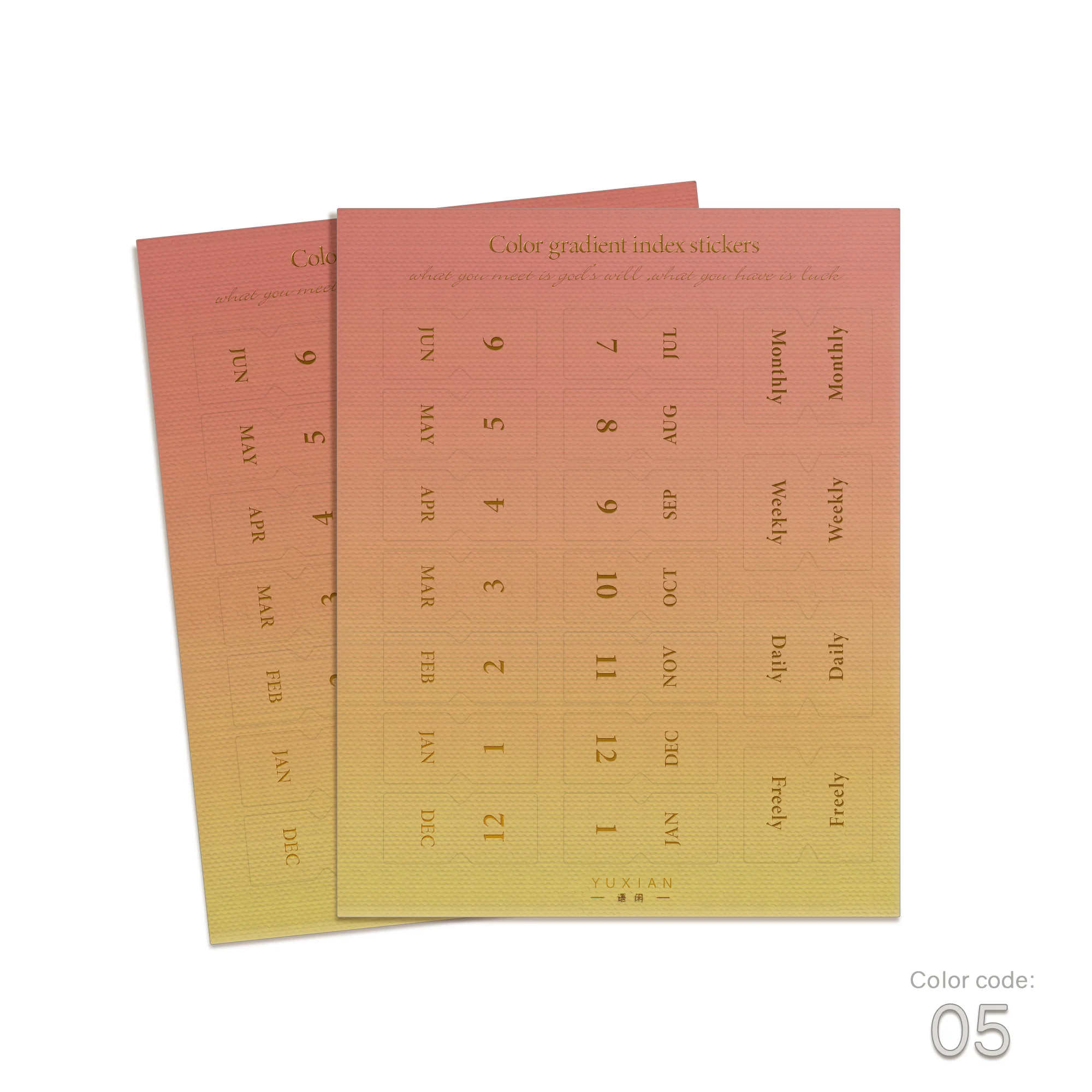 Monthly Index Tabs - Image 7