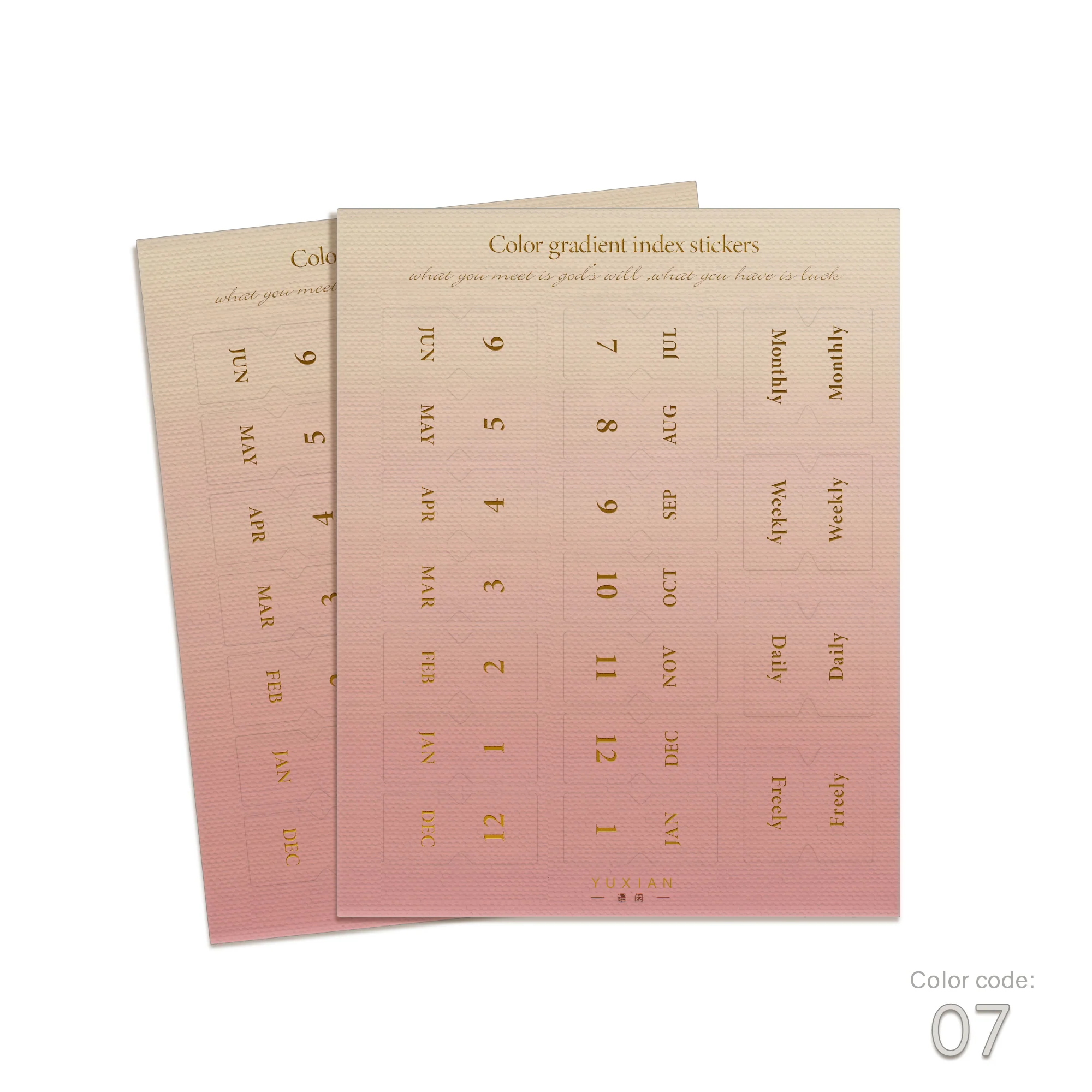 Monthly Index Tabs - Image 9
