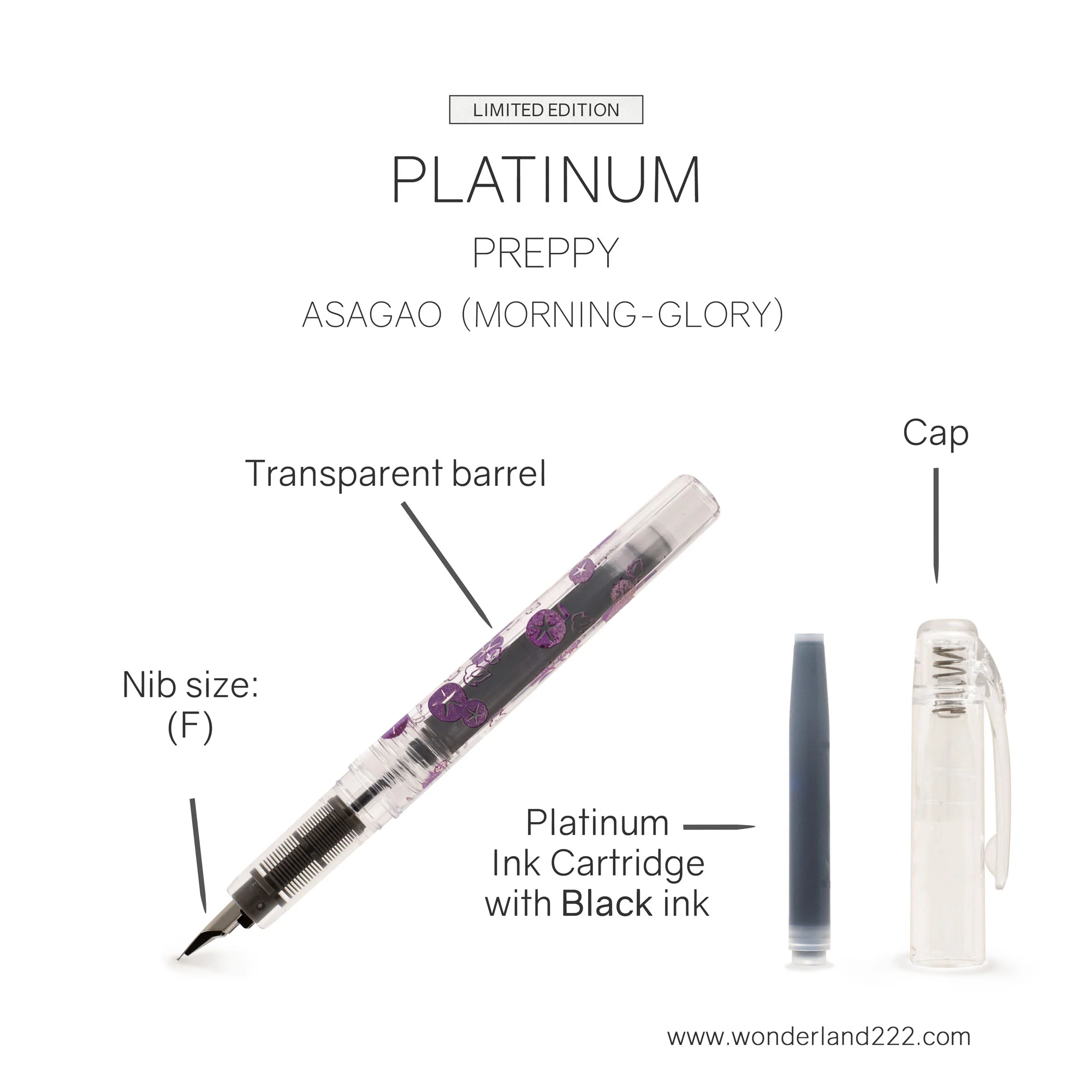 Platinum Fountain Pen | Preppy | Wa Maki-e | LIMITED EDITION - Image 3