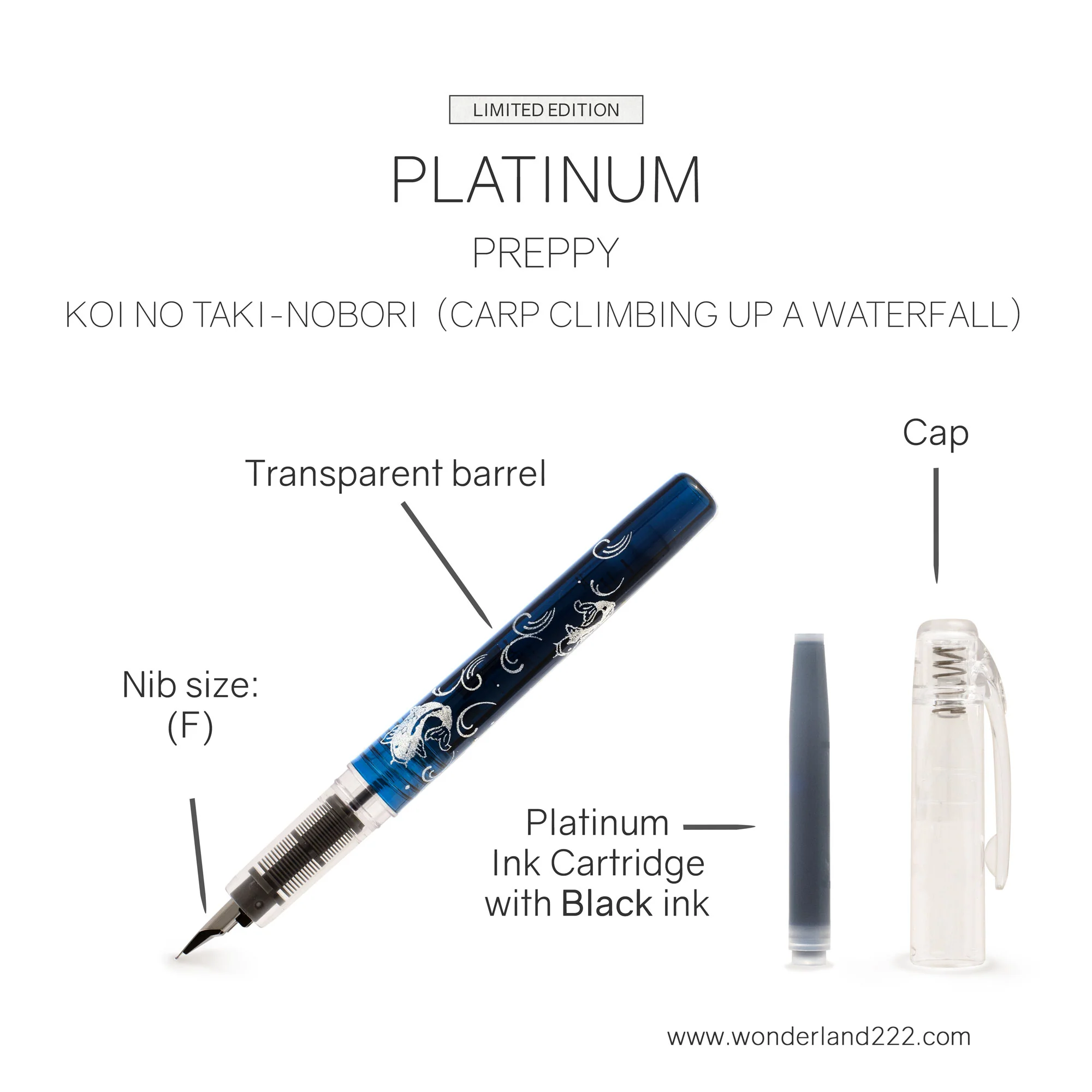 Platinum Fountain Pen | Preppy | Wa Maki-e | LIMITED EDITION - Image 5