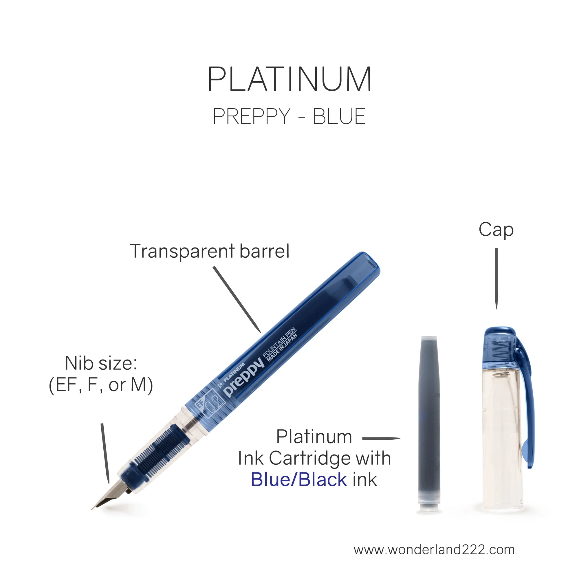 Platinum Fountain Pen | Preppy - Image 5