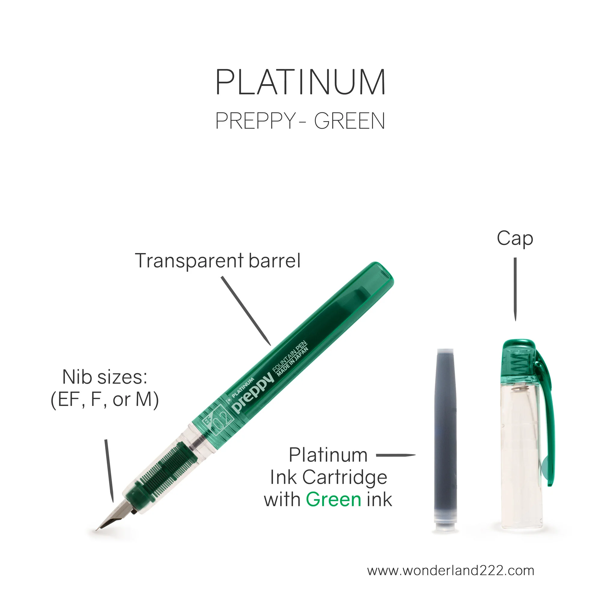 Platinum Fountain Pen | Preppy - Image 6