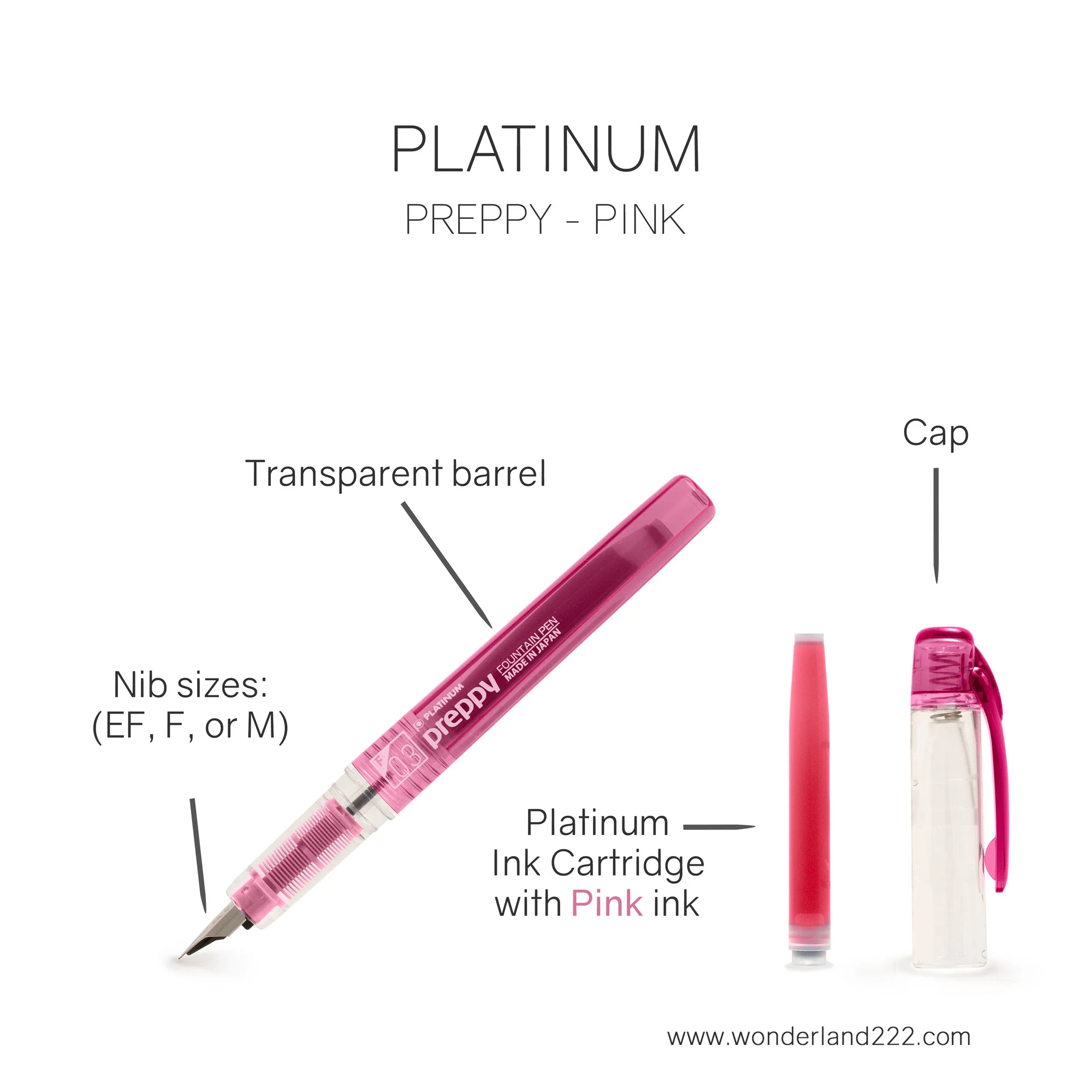 Platinum Fountain Pen | Preppy - Image 7