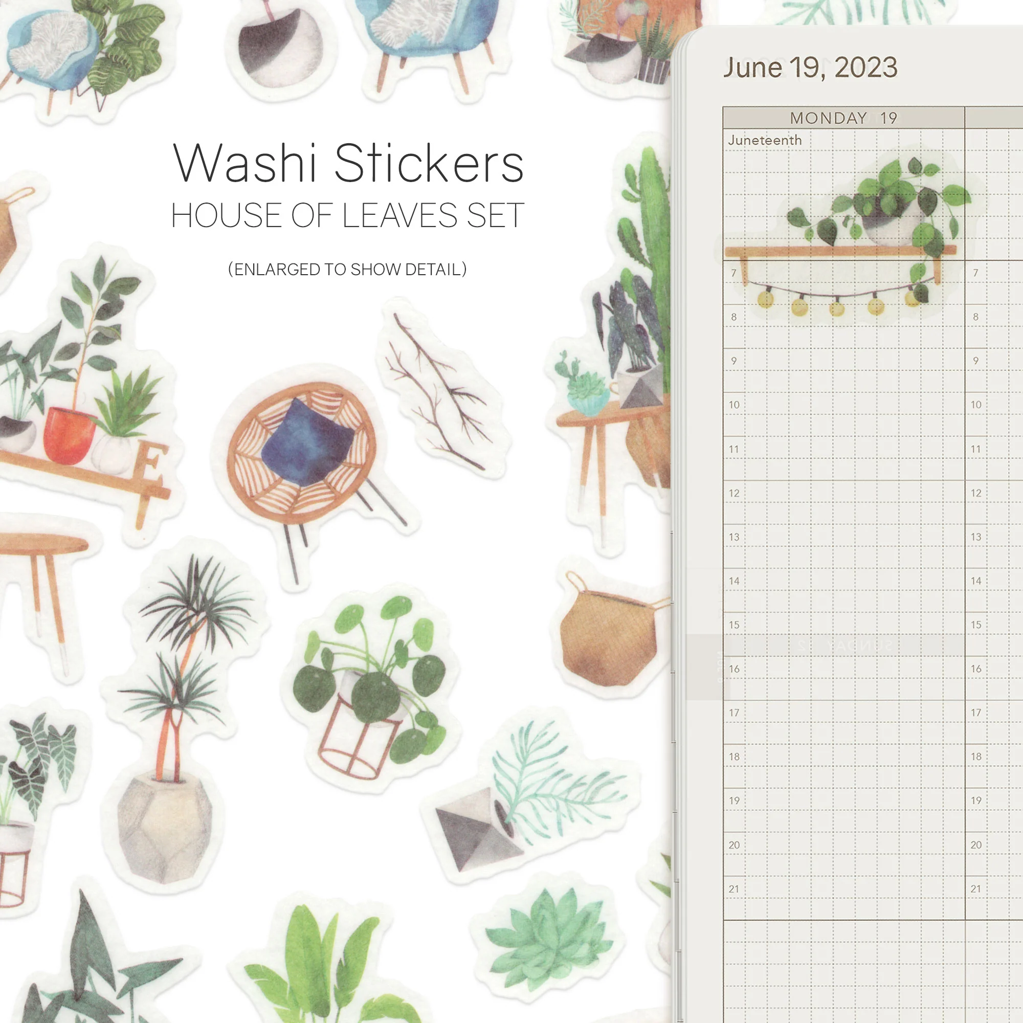 Watercolor - Washi Stickers - Image 14