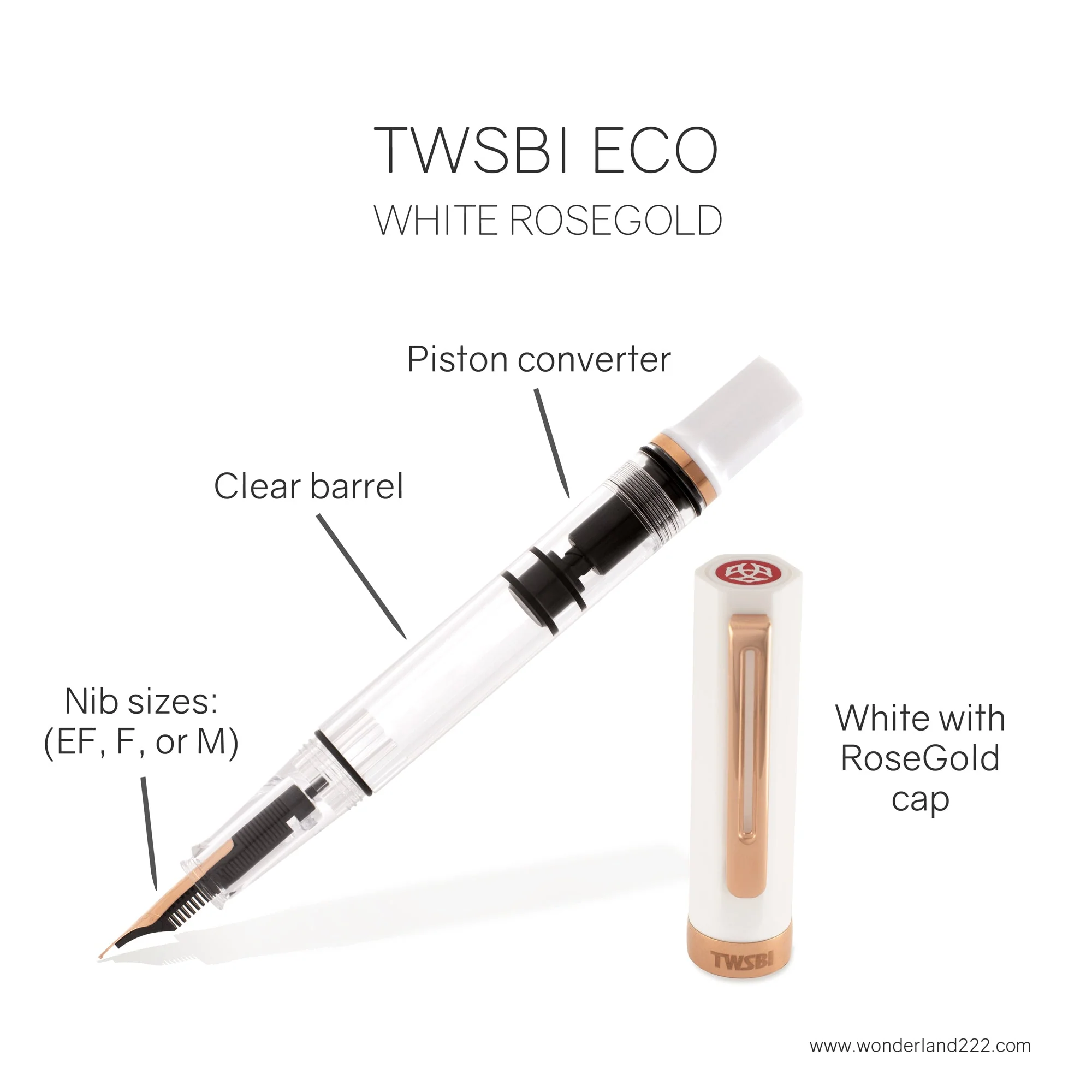 TWSBI - ECO RoseGold - Image 3