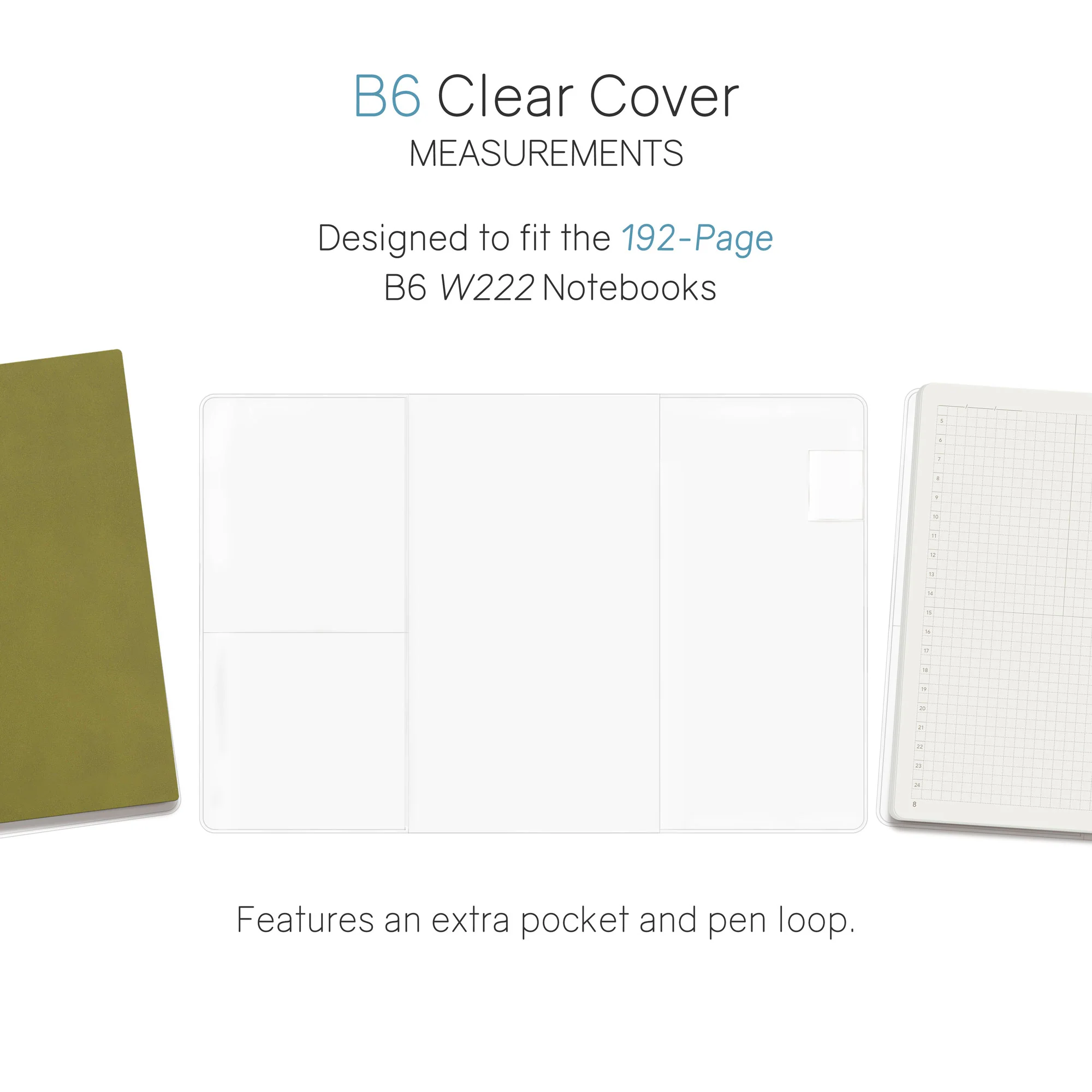 Vinyl Clear Cover | Notebook | 192 - Image 3