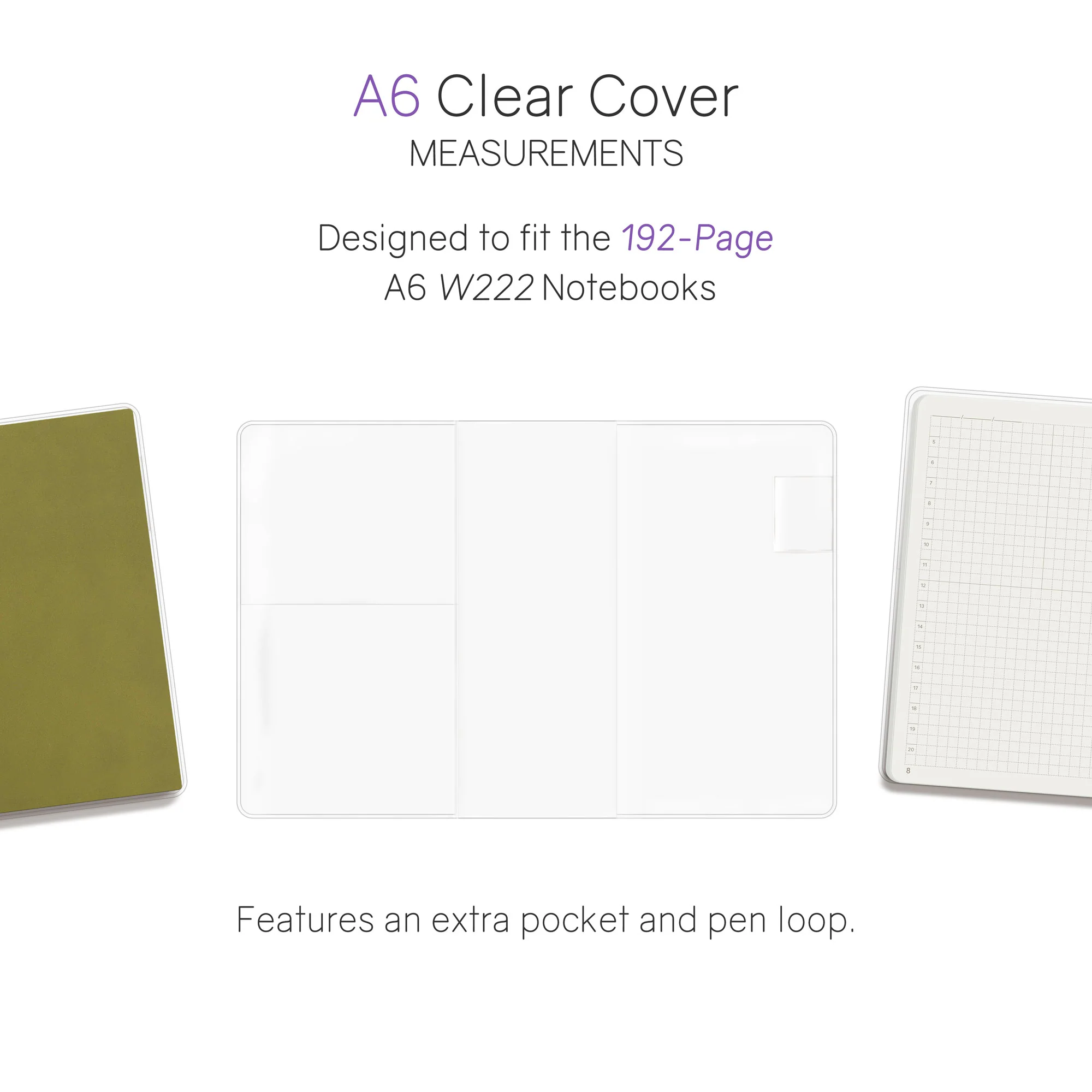 Vinyl Clear Cover | Notebook | 192 - Image 4