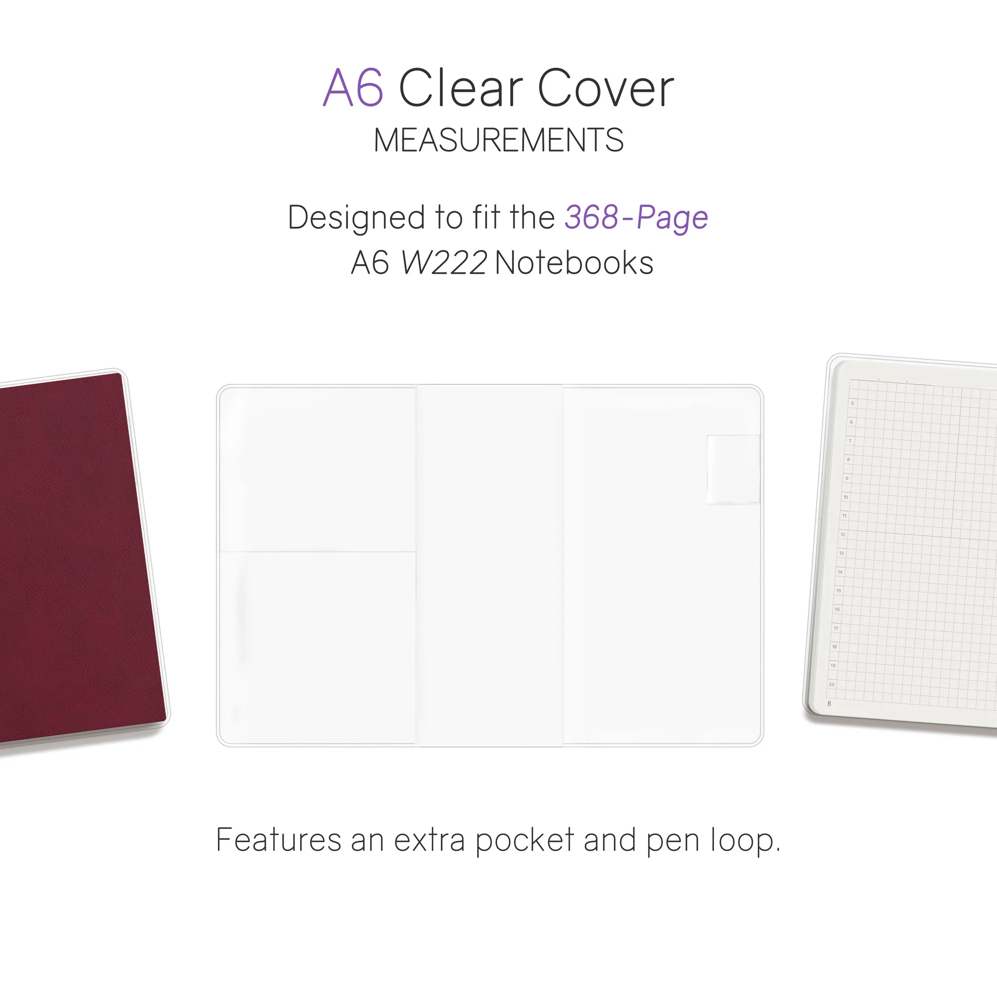 Vinyl Clear Cover | Notebook | 368 - Image 4