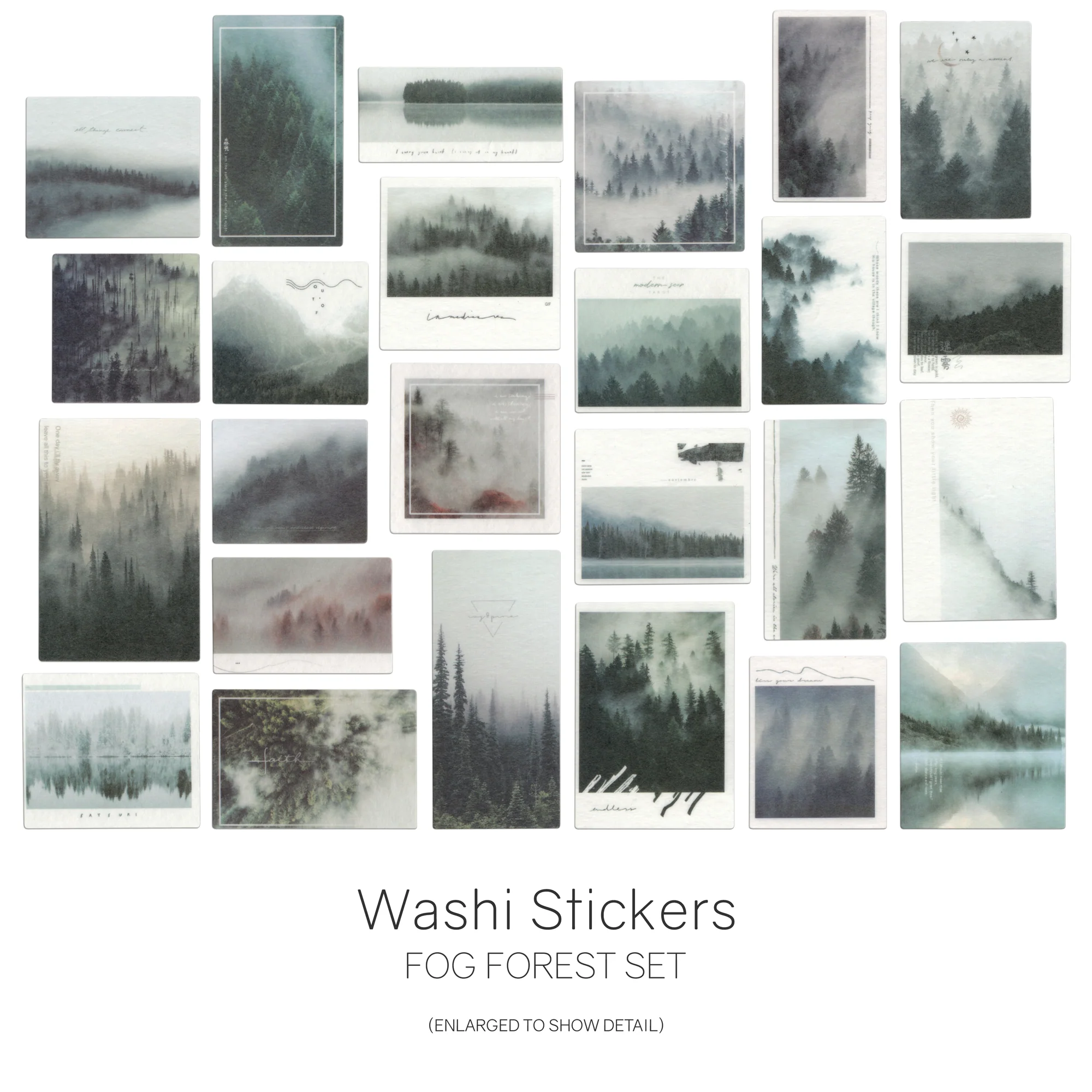 Moody Photo - Washi Stickers - Image 6