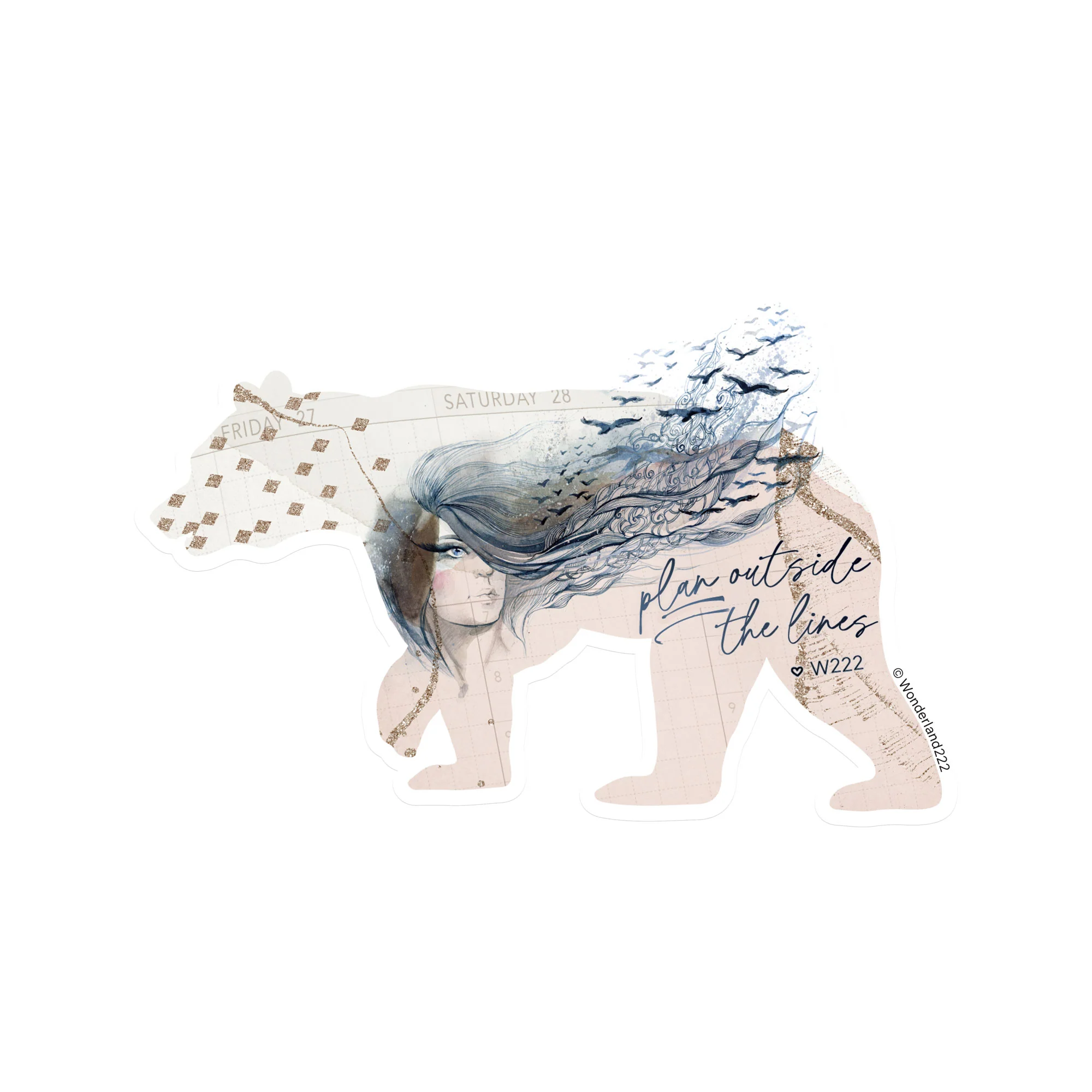 Wonderland 222 2025 Vinyl Stickers - Image 9