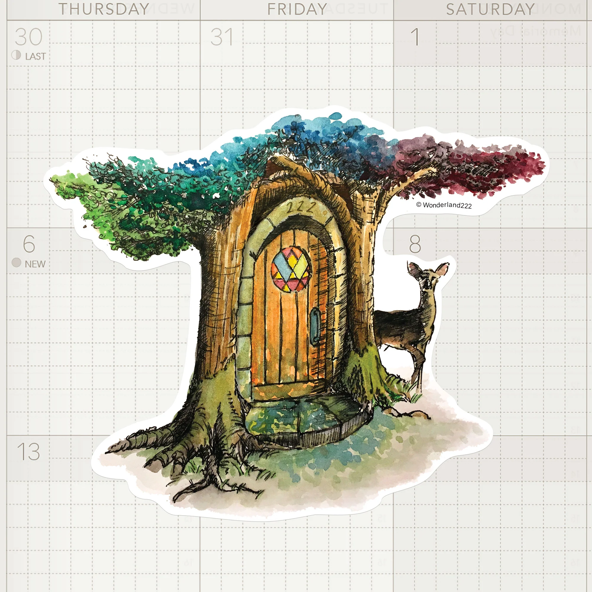Wonderland 222 Vinyl Stickers - Image 12