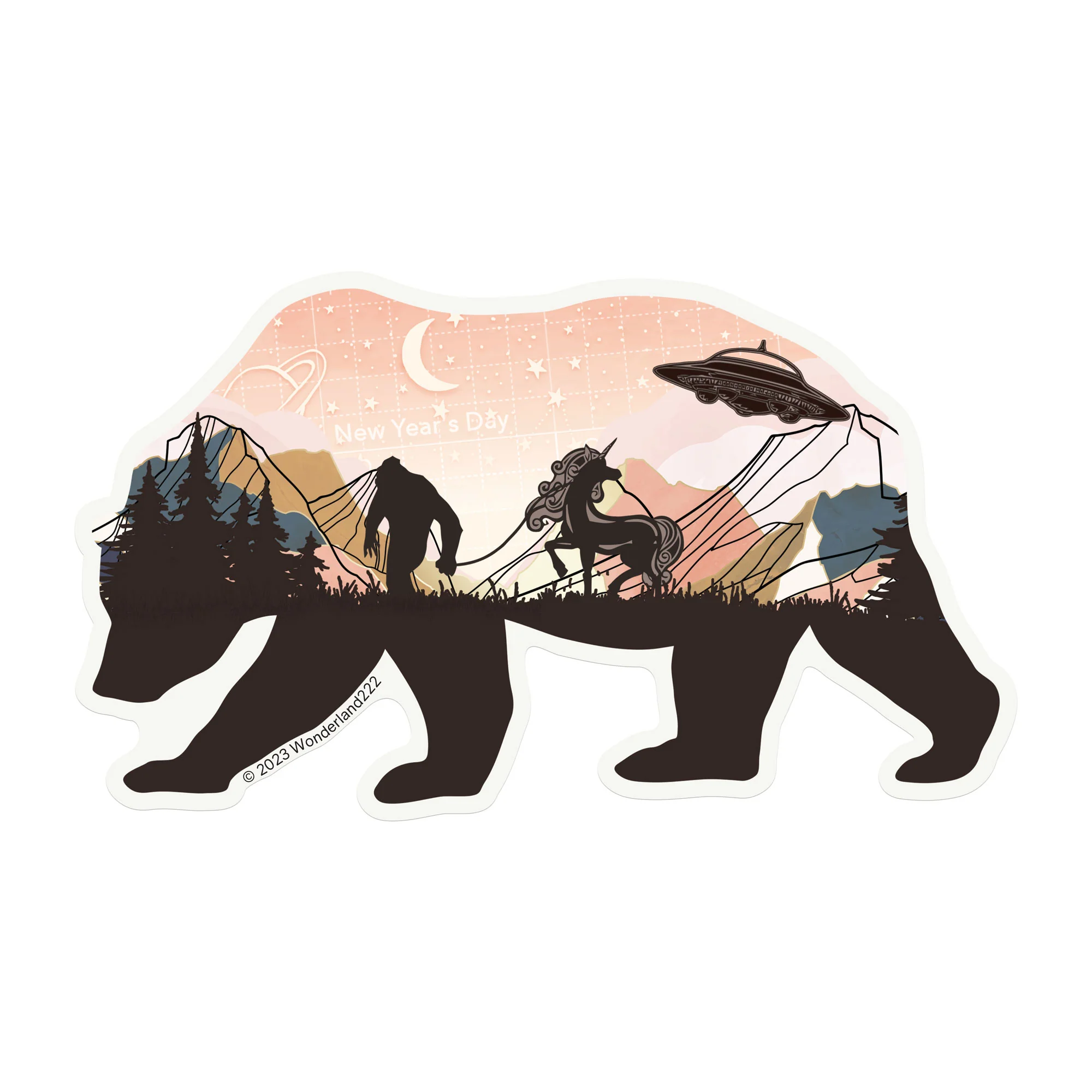 Wonderland 222 Vinyl Stickers - Image 17