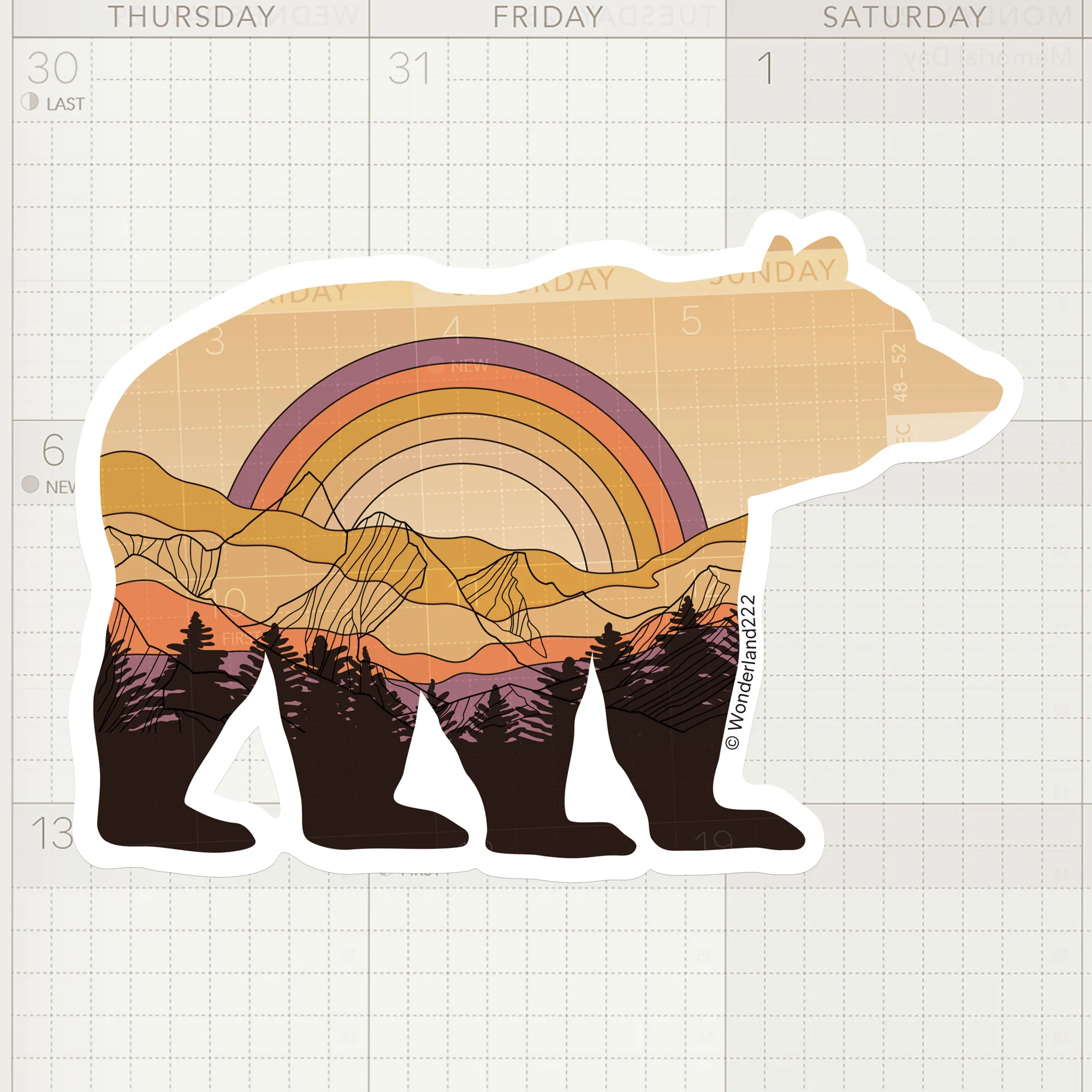 Wonderland 222 Vinyl Stickers - Image 7